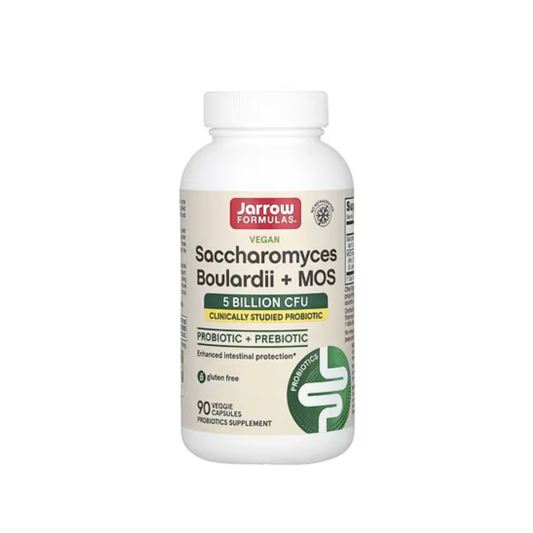 Jarrow Formulas, Vegan Saccharomyces Boulardii + MOS, 5 Billion CFU Jarrow Formulas, Vegan Saccharomyces Boulardii + MOS, 5 Billion CFU